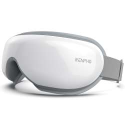 RENPHO Eye Massager with Heat & Bluetooth Music, Reduce Eye Strain