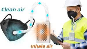 Rsenr Multifunctional Electrical Air Purifier Maskes Reusable Air ...