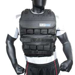 RUNmax 100lbs Adjustable Weighted Vest with Shoulder Pads - Walmart.com