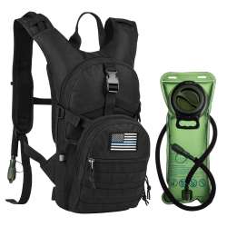 RUPUMPACK Tactical Molle Hydration Backpack with 2L BPA Free Water ...