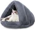 Self Warming Plush Pet Bed Cat Cave Pet Tent Cave Bed Cozy Cat Sleeping Bag Sno Self Warming Plush Pet Bed Cat Cave Pet Tent Cave Bed Cozy Cat Sleeping Bag Sno