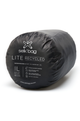 Selk'bag Lite Recycled Wearable Sleeping Bag I Black Terracotta