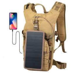 Shop for ECEEN Tactical Solar Hydration Backpack with 2L BPA Free Water ...