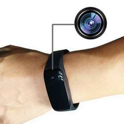 Smart HD 1080P DVR Camera Bracelet Video Cam Wearable SpyCam Covert ...