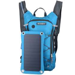 Solar Charging Hydration Backpack - 7 Watt Power