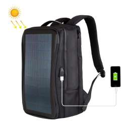 Solar Panel Backpacks Convenience Charging Laptop Bags for Travel