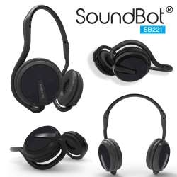 SoundBot® SB221 Bluetooth Headphone Wireless Headset | SoundBot