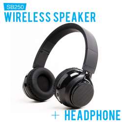SoundBot® SB250 Wireless Speaker + Headphone | SoundBot