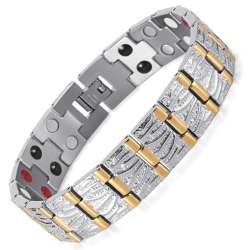 Stainless Steel No Side Effects Therapeutic Bracelet Magnetic Bracelet ...