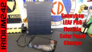 Sunnybag LEAF PRO Flexible Solar Panel Charger - YouTube
