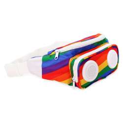 The Trevor Project Pride bluetooth® fanny pack speaker | let go