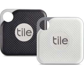 TILE Pro Bluetooth Tracker - Black & White, Pack of 2 Fast Delivery ...