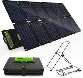 Topsolar SolarFairy 100W Portable Foldable Panel K Austin Mall Charger ...
