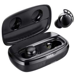 Tribit Flybuds 3 Bluetooth 5.0 Earbuds,IPX7 Waterproof, 100H Playtime ...