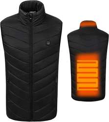 Venustas Heated Vest for Men and Woemn, Heated Coat Lightweight and ...