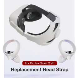 VR Head Strap Oculus Quest 2 Helmet Belt Adjustable HeadbHead Reduced ...