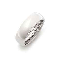 Womens Stainless Steel Bereavement Prayer Ring, Ring Size 5 - Walmart ...
