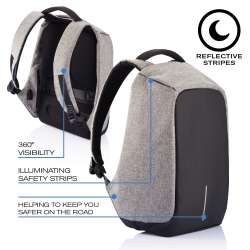 XD Design Bobby XL 17" Anti-Theft Laptop Backpack with USB Port (Unisex ...
