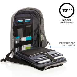 XD Design Bobby XL 17" Anti-Theft Laptop Backpack with USB Port (Unisex ...