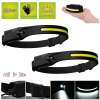 2 Pack LED Headlamp USB Rechargeable Headlight Torch Flashlight Head Band Lamp 2 Pack LED Headlamp USB Rechargeable Headlight Torch Flashlight Head Band Lamp
