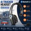 AI Trucker Headset Wireless Bluetooth 5.2 Noise Cancelling Mic For Phones PC US AI Trucker Headset Wireless Bluetooth 5.2 Noise Cancelling Mic For Phones PC US