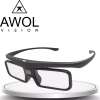AWOL VISION DLP Link 3D Glasses Rechargeable Active Shutter Eyewear LTV-3000 Pro AWOL VISION DLP Link 3D Glasses Rechargeable Active Shutter Eyewear LTV-3000 Pro