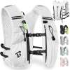 BECOJADDE Running Vest Hydration Backpack for Men Women, 5L Lightweight Running BECOJADDE Running Vest Hydration Backpack for Men Women, 5L Lightweight Running