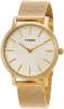 CHAMPAGNE - TIMEX METROPOLITAN QUARTZ DIAL LADIES WATCH CHAMPAGNE - TIMEX METROPOLITAN QUARTZ DIAL LADIES WATCH