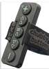 Chubby Buttons 2 - Wearable Stickable Bluetooth 5.2 Remote For Music- Black