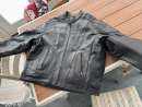 Daniel Smart Leather Motorcycle Jacket with Vest, 5x jacket fits more like a 4X