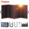 Dokio 300W 12V Foldable Mono Solar Panel Kit with Separate Controller for travel Dokio 300W 12V Foldable Mono Solar Panel Kit with Separate Controller for travel