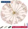 Folding umbrellas for rain and sun UPF 50+ UV Protection Windproof waterproofing