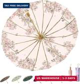 Folding umbrellas for rain and sun UPF 50+ UV Protection Windproof waterproofing