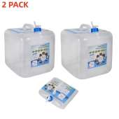 Food Grade Collapsible Water Container Water Storage Jug with Spigot Camping