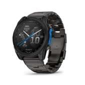 Garmin D2™ Mach 2 – 51 mm, Premium Aviator Smartwatch with GPS, Advanced Flight Maps, LED Flashlight, Built-in Microphone/Speaker for Calls and Texts, Carbon Gray DLC Titanium with Titanium Bracelet