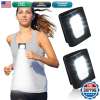 GOANDO LED Running Lights 2 Pack Rechargeable 4 Modes for Runners