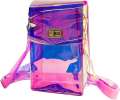 Holographic Clear Bag Stadium Approved - Iridescent Jelly Crossbody PVC Purse wi Holographic Clear Bag Stadium Approved - Iridescent Jelly Crossbody PVC Purse wi