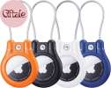 IPX8 Waterproof for Airtag Holder - 4 Pack Lock Case with Keychain for Apple Air IPX8 Waterproof for Airtag Holder - 4 Pack Lock Case with Keychain for Apple Air