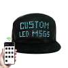 LED Programmable Baseball Cap with Bluetooth App Control Scrolling Message Di... LED Programmable Baseball Cap with Bluetooth App Control Scrolling Message Di...