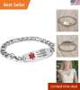 medical alert bracelets for men women Stainless steel Interchangeable medical... medical alert bracelets for men women Stainless steel Interchangeable medical...