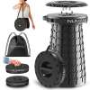 NUMANU 19.7" XXL Taller & Wider Collapsible Stool, Seat Cushion & Carry Bag