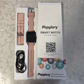 Popglory Smart Watch P66 Compatable With Apple and Android with 2 Bands