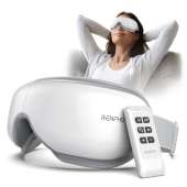 RENPHO Eyeris 1 Eye Massager with Remote, Heat, Compression, Birthday Gifts for Women Men Her Him, Sleep Mask, Headache Massager Scalp for Strain Relief, Migraine Relief, Reduce Stye Eye