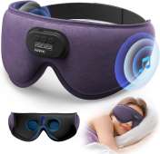RENPHO Sleep Headphones Ultra Soft Sleep Mask with 5.2 Bluetooth HD Headphones