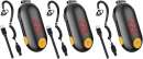 Super Mini Walkie Talkies - 3 Pack Portable Two Way Radios for Outdoor Use