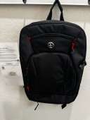 SwissDigital Design ARNI Black Expandable Travel Laptop Backpack