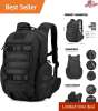Tactical Backpack for Men - Durable 28L Military Molle - Hydration - Polyester Tactical Backpack for Men - Durable 28L Military Molle - Hydration - Polyester