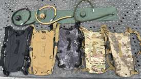 Tactical Molle Hydration Pack Backpack with 3L TPU Water Bladder W/ Waist Bag