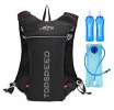 TOPSPEED 5L Hydration Backpack Lightweight Black for Hiking Zipper Closure TOPSPEED 5L Hydration Backpack Lightweight Black for Hiking Zipper Closure