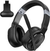 Trucker Bluetooth 5.0 Wireless Headset With Noise Cancelling Mic For Phones PC